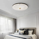 GobekUsa Glass Round Ceiling Lamp: Simple Luxury for Bedrooms