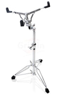 GRIFFIN Concert Stand-Up Snare Drum Stands (2-Pack) - Tall Adjustable Chrome Stand for Practice Pads & Drums - Extended-Height Hardware Mount Holder with Basket Clamp