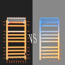 GobekUsa Electric Towel Radiator Warmer Rack for Smart Bathroom Storage and Heating