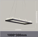 GobekUsa Crystal LED Pendant Lights: Modern Gold Black Industrial Lamp for Stylish Illumination
