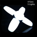 GobekUsa Industrial LED Ceiling Light Deformable Foldable E26/27 Bulb for Garage Warehouse