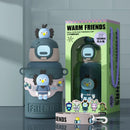 GobekUsa Cartoon Animals Insulated Stainless Steel Mug with Silicone Sleeve