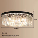 GobekUsa Crystal LED Ceiling Chandelier for Modern American Minimalist Décor