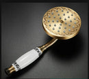 GobekUsa Antique Bathroom Handheld Shower Head | High Pressure Rainfall Nozzle Save Water