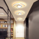 GobekUsa Black Gold LED Ceiling Lights with Remote Control - Indoor Chandelier Lighting