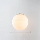 GobekUsa Glass Ball Pendant Lights - Nordic Minimalist Chandelier for Living Room & Bedroom