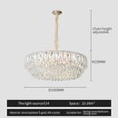GobekUsa Crystal Chandelier: Modern Luxury Lighting for Home, Hotel, Restaurant