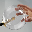 GobekUsa Branching Bubbles Chandelier in Black and Gold for Modern Dining Room