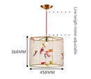GobekUsa Gold Bird Cage Pendant Lamp for Nordic Loft Home Living Room Bedroom