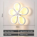 GobekUsa LED Wall Sconce Light Acrylic Lamp for Bedroom Corridor Chandelier Style
