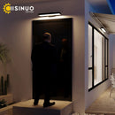 GobekUsa Dusk Dawn Motion Sensor Outdoor Wall Light Modern Sconces for House Garage Balcony