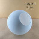 GobekUsa Glass Shade Replacement for Magic Bean Lighting, 7cm Opening, Smoke Grey Amber Cognac