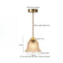 GobekUsa Cracked Glass LED Pendant Lights for Home Decor, Restaurant, Living Room, Kitchen