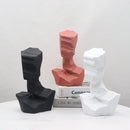 GobekUsa Abstract Characters Sculpture Decoration for Modern Living Room Hotel Entry Wine Cabinet