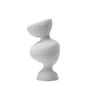 GobekUsa Geometric Abstract Ceramic Vase Skew Furnishing Articles Room Decoration Accessories