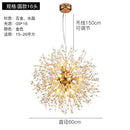 GobekUsa Crystal Dandelion Pendant Lights for Chic Home Decor