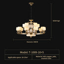 GobekUsa Chinese Jade Chandelier: Modern Living Room & Restaurant Décor