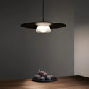 GobekUsa Circular Coffee Shop Pendant Light: Creative Designer Homestay Lamp