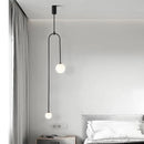 GobekUsa Glass Ball Brass Pendant Lights LED for Restaurant and Bedroom Lighting