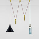 GobekUsa Industrial Metal Pendant Light with Adjustable Height for Kitchen and Dining Room Decor