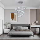 GobekUsa Crystal Chandelier Pendant Lamp for Dining Room and Bedroom