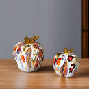 GobekUsa Apple Resin Figure Decorative Ornament for Home Office, Morden Art Craft Decor