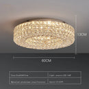 GobekUsa Crystal LED Ceiling Chandelier: Modern Luxury for Living Room Bedroom Home Decor