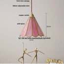 GobekUsa Ceramic LED Pendant Lamp: Adjustable Modern Hanging Light for Kitchen, Dining Room, Bar