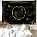 GobekUsa Constellation Tarot Tapestry Wall Hanging for Home Décor vibes and Witchy Aesthetics