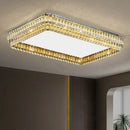 GobekUsa Crystal Round LED Ceiling Light in Shiny Room Style