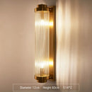 GobekUsa Gold Crystal LED Wall Lights for Bedroom Decoration