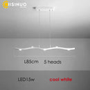 GobekUsa LED Wave Pendant Light for Office Dining Living Room Decor