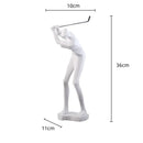 GobekUsa Golf Sculpture Resin Figurine Decorative Ornaments for Home Decoration