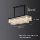 GobekUsa Elegant Crystal Glass Chandelier for Luxury Home Decor