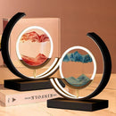 GobekUsa LED Hourglass Quicksand Desk Lamp, Unzip Decor, Night Light, Holiday Gift