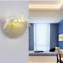 GobekUsa Bird Nest LED Wall Lamp for Children Bedroom, Study Room, Restaurant Decoration