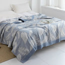 GobekUsa Cotton Gauze Towel Throw Blanket - Soft and Cozy Bedspread for All Seasons