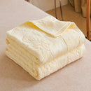 GobekUsa Cotton Jacquard Towel Blanket for Adult Summer Air Conditioning, Sofa Cover