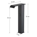 GobekUsa High Style Smart Sensor Bathroom Basin Faucet Cold Hot Mixer Waterfall Tap