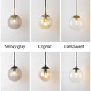GobekUsa Glass Ball LED Wall Light for Bedroom Decoration and Living Room Fixtures