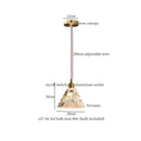 GobekUsa Green Marble LED Pendant Light - Modern Nordic Interior Lighting Fixture