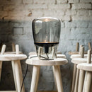 GobekUsa Glass Table Lamps Indoor Bedside Lamp for Living Room LED Lighting