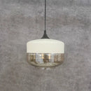 GobekUsa Black Glass Pendant Light Fixture for Modern Indoor Decor and Dining Room