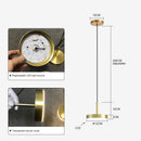 GobekUsa Brass LED Pendant Lights for Modern Nordic Style Bedroom and Dining Room