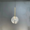 GobekUsa Glass Ball LED Pendant Lamp, Modern Nordic Living Room Decor Lighting