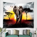 GobekUsa Boho Elephant Mandala Tapestry Wall Hanging for Home Decor