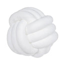 GobekUsa Handmade Knotted Ball Round Plush Pillow for Home Decoration