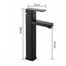 GobekUsa Basin Mixer Bathroom Faucet with Single Handle for Cold and Hot Water