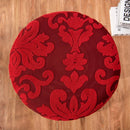 GobekUsa Jacquard Elastic Bar Chair Cover - Stretch Round Seat Protector