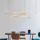 GobekUsa Lip Shaped Chandelier: LED Lighting for Exhibition Hall, Living Room, Restaurant & Clothing Store